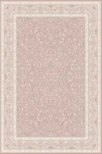 فرش اکریلیک ماشینی 1500 شانه طرح لیندا شکلاتی