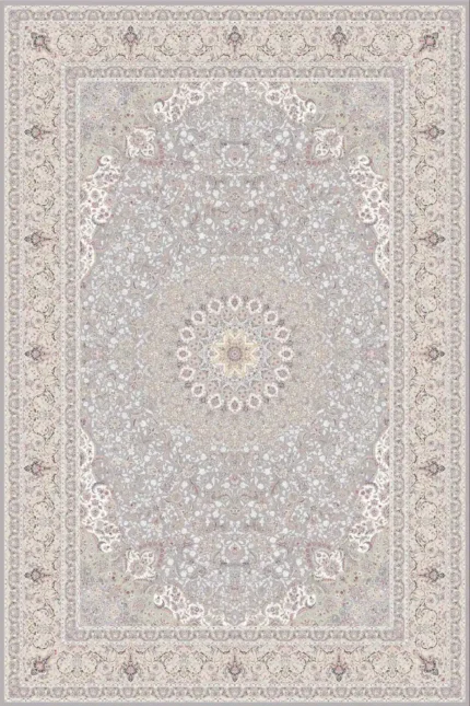 Machine-made acrylic carpet, 1500 reeds, Mastaneh Elephant, Oyster design