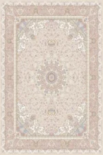 فرش اکریلیک ماشینی 1500 شانه طرح نورا صدفی