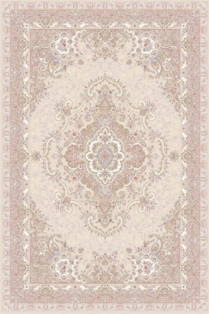 Machine-made acrylic carpet, 1500 reeds, Khatibi, oyster design