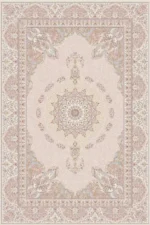 فرش اکریلیک ماشینی 1500 شانه طرح ماهرو صدفی