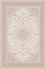 Machine-made acrylic carpet, 1500 reeds, Mastaneh Oyster-Chocolate design