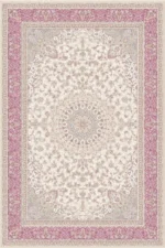 فرش اکریلیک ماشینی 1500 شانه طرح مستانه صدفی لاکی