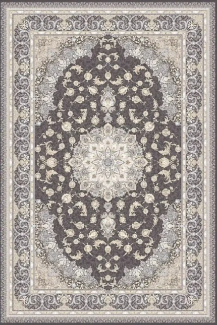 Machine-made acrylic carpet 1500 reeds, Espadana design