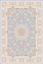 1500 reeds carpet, blue Aseman design