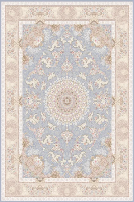 1500 reeds carpet, blue Aseman design