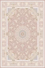 فرش 1500 شانه طرح آسمانی شکلاتی